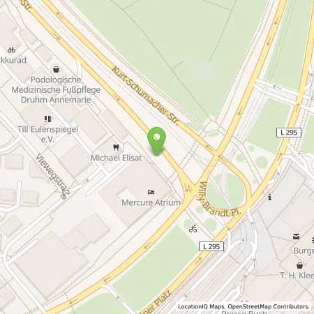 Standortübersicht der Tankstelle Braunschweiger Versorgungs-AG & Co. KG in 38102 Braunschweig