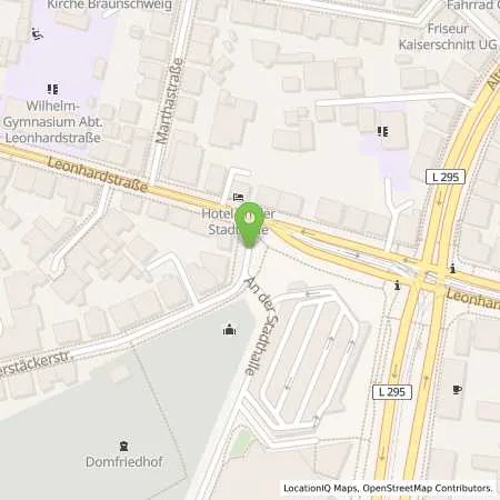 Standortübersicht der Tankstelle Braunschweiger Versorgungs-AG & Co. KG in 38102 Braunschweig