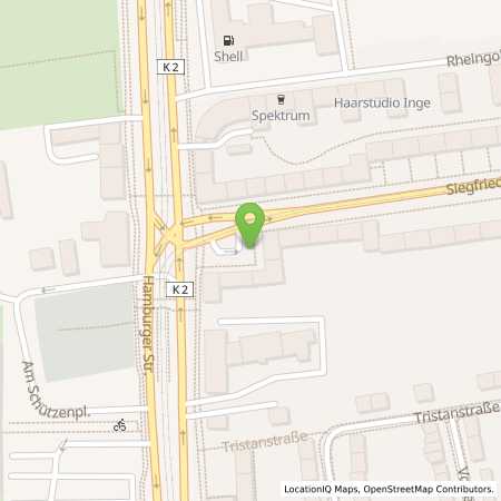 Standortübersicht der Strom (Elektro) Tankstelle: Braunschweiger Versorgungs-AG & Co. KG in 38106, Braunschweig