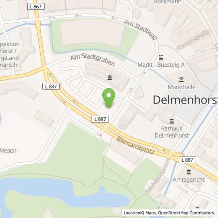 Standortübersicht der Strom (Elektro) Tankstelle: Stadtwerke Delmenhorst GmbH in 27749, Delmenhorst