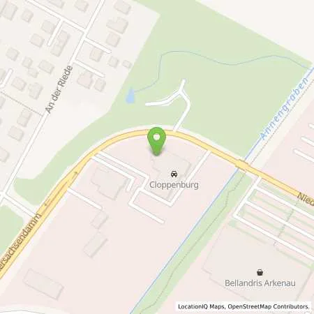 Standortübersicht der Tankstelle Cloppenburg GmbH in 27751 Delmenhorst