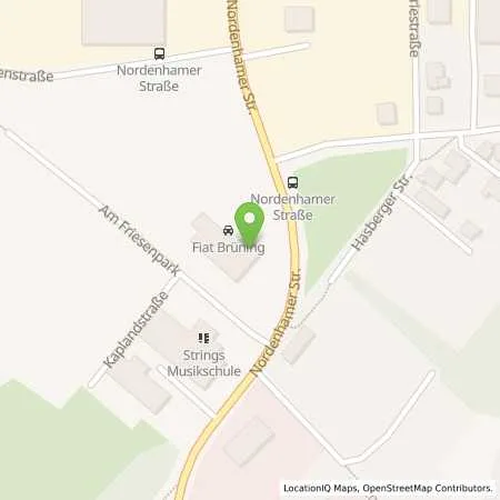 Standortübersicht der Tankstelle EWE Go GmbH in 27751 Delmenhorst