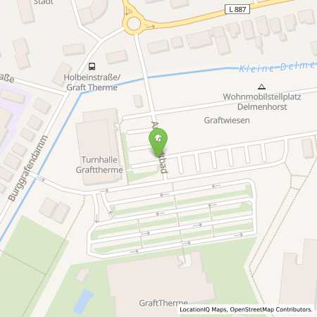 Standortübersicht der Strom (Elektro) Tankstelle: EWE Go GmbH in 27753, Delmenhorst