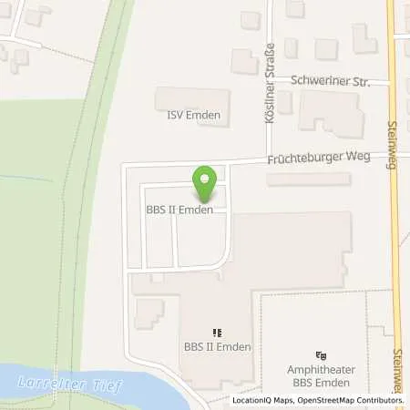 Standortübersicht der Tankstelle Stadtwerke Emden GmbH in 26721 Emden