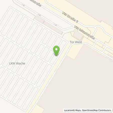 Standortübersicht der Tankstelle VW Kraftwerk GmbH in 26723 Emden