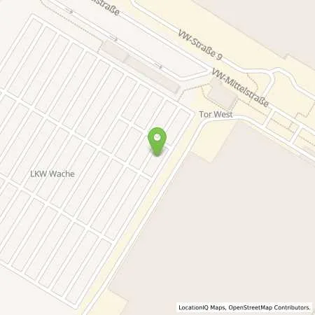 Standortübersicht der Tankstelle VW Kraftwerk GmbH in 26723 Emden