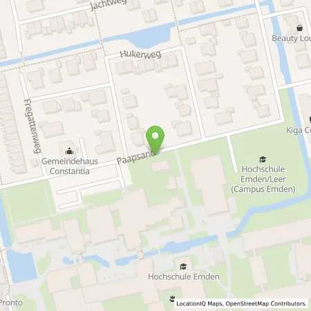 Standortübersicht der Tankstelle Stadtwerke Emden GmbH in 26723 Emden