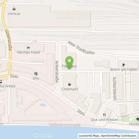 Standortübersicht der Tankstelle EWE Go GmbH in 26122 Oldenburg