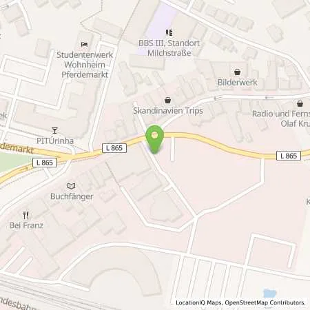 Standortübersicht der Tankstelle EWE Go GmbH in 26123 Oldenburg