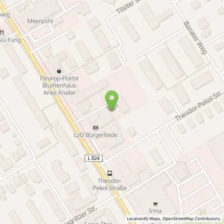 Standortübersicht der Tankstelle EWE Go GmbH in 26127 Oldenburg