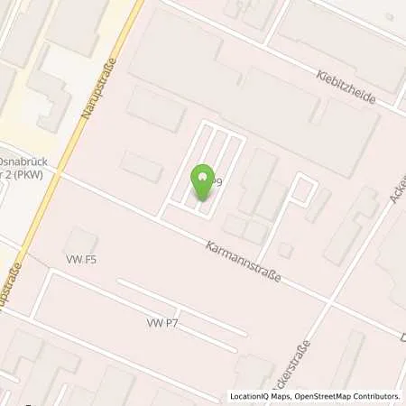 Standortübersicht der Tankstelle VW Group Charging GmbH in 49084 Osnabrück