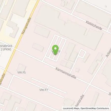 Standortübersicht der Tankstelle VW Group Charging GmbH in 49084 Osnabrück