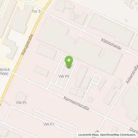 Standortübersicht der Tankstelle VW Group Charging GmbH in 49084 Osnabrück