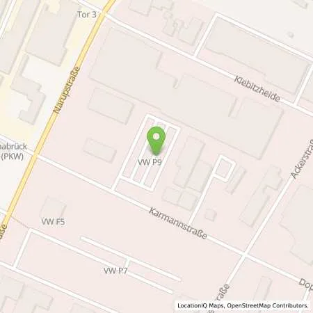 Standortübersicht der Tankstelle VW Group Charging GmbH in 49084 Osnabrück