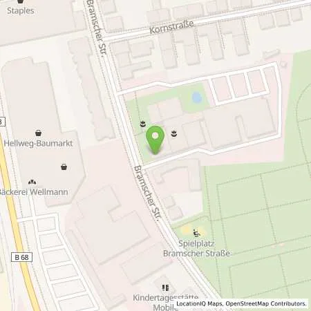 Standortübersicht der Tankstelle Westfalen AG in 49088 Osnabrück