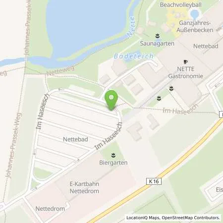 Standortübersicht der Tankstelle Osnabrücker Parkstätten-Betriebsgesellschaft mbH in 49090 Osnabrück