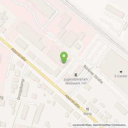 Standortübersicht der Tankstelle Q1 Energie AG in 49090 Osnabrück