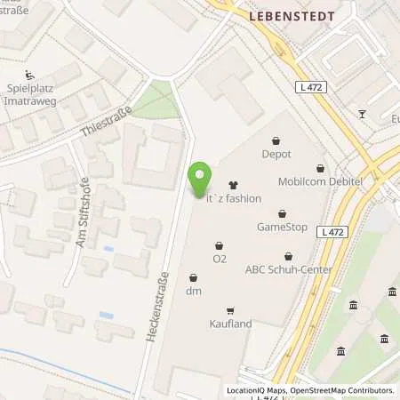 Standortübersicht der Tankstelle WEVG Salzgitter GmbH & Co. KG in 38226 Salzgitter