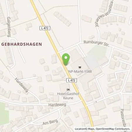 Standortübersicht der Tankstelle WEVG Salzgitter GmbH & Co. KG in 38229 Salzgitter