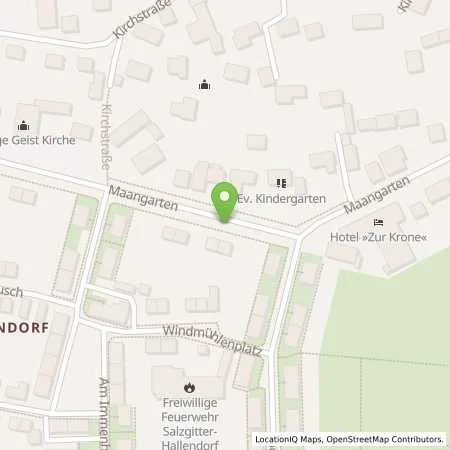 Standortübersicht der Tankstelle WEVG Salzgitter GmbH & Co. KG in 38229 Salzgitter