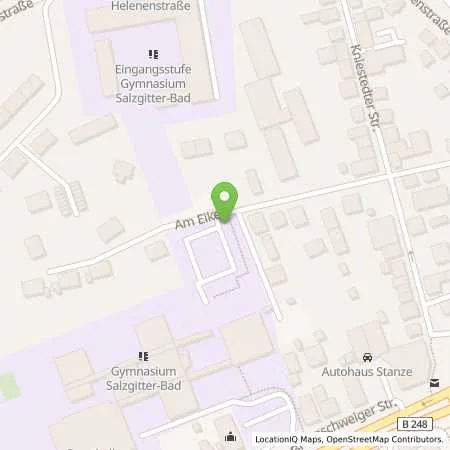 Standortübersicht der Tankstelle WEVG Salzgitter GmbH & Co. KG in 38259 Salzgitter