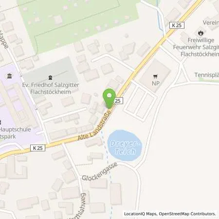 Standortübersicht der Tankstelle WEVG Salzgitter GmbH & Co. KG in 38259 Salzgitter