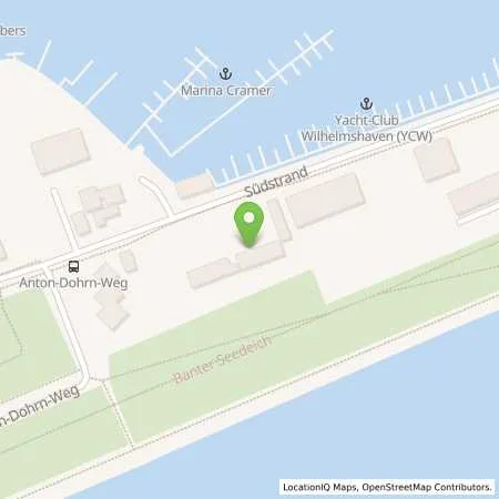 Standortübersicht der Tankstelle EWE Go GmbH in 26382 Wilhelmshaven