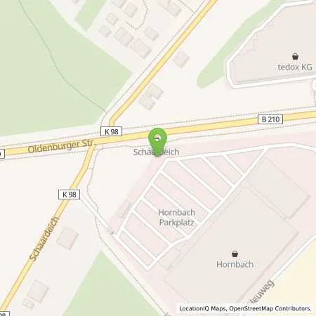 Standortübersicht der Tankstelle Pfalzwerke AG in 26389 Wilhelmshaven