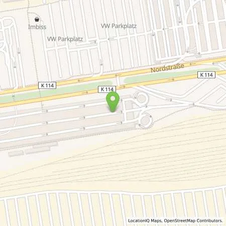 Standortübersicht der Tankstelle VW Kraftwerk GmbH in 38436 Wolfsburg