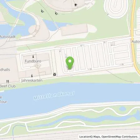 Standortübersicht der Tankstelle VW Kraftwerk GmbH in 38440 Wolfsburg