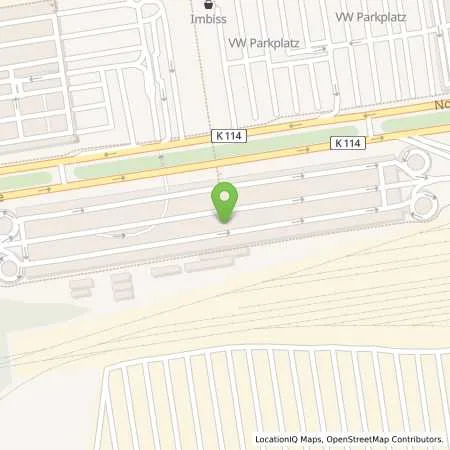 Standortübersicht der Tankstelle VW Kraftwerk GmbH in 38440 Wolfsburg