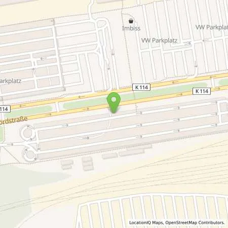 Standortübersicht der Tankstelle VW Kraftwerk GmbH in 38440 Wolfsburg