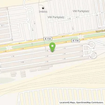 Standortübersicht der Tankstelle VW Kraftwerk GmbH in 38440 Wolfsburg