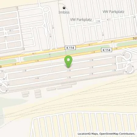 Standortübersicht der Tankstelle VW Kraftwerk GmbH in 38440 Wolfsburg