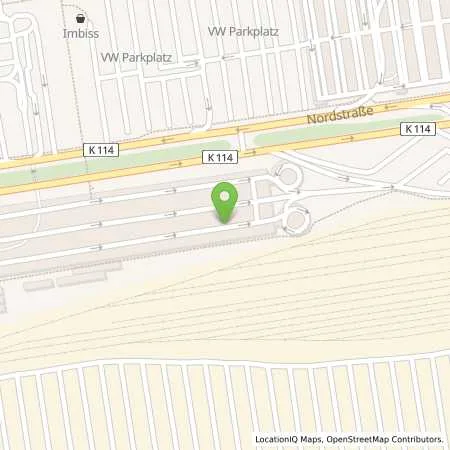 Standortübersicht der Tankstelle VW Group Charging GmbH in 38440 Wolfsburg