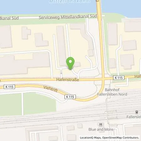 Standortübersicht der Tankstelle VW Kraftwerk GmbH in 38442 Wolfsburg