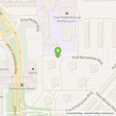 Standortübersicht der Tankstelle LSW Energie GmbH & Co. KG in 38444 Wolfsburg