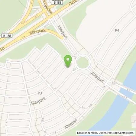 Standortübersicht der Tankstelle IONITY GmbH in 38448 Wolfsburg