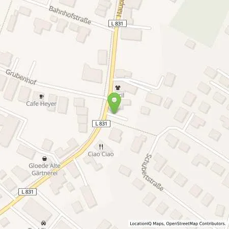 Standortübersicht der Tankstelle EWE Go GmbH in 23188 Edewecht