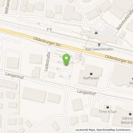 Standortübersicht der Tankstelle EWE Go GmbH in 26160 Bad Zwischenahn