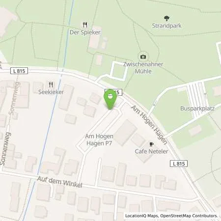 Standortübersicht der Tankstelle EWE Go GmbH in 26160 Bad Zwischenahn