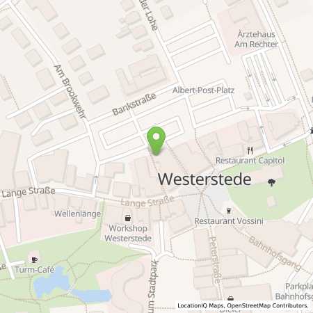Standortübersicht der Strom (Elektro) Tankstelle: EWE Go GmbH in 26655, Westerstede