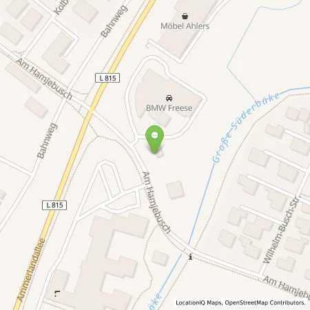 Standortübersicht der Tankstelle EWE Go GmbH in 26655 Westerstede