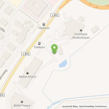 Standortübersicht der Tankstelle EWE Go GmbH in 26789 Leer