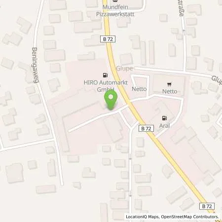 Standortübersicht der Tankstelle EWE Go GmbH in 26603 Aurich