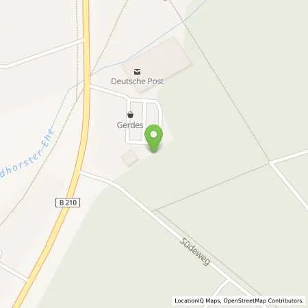 Standortübersicht der Tankstelle EWE Go GmbH in 26607 Aurich