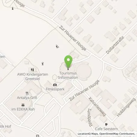 Standortübersicht der Tankstelle EWE Go GmbH in 26736 Greetsiel