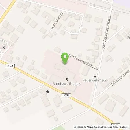 Standortübersicht der Tankstelle Fritz Thomas GmbH & Co. KG Automobile in 29223 Celle