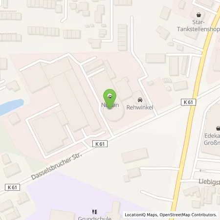 Standortübersicht der Tankstelle AHG Marhenke Automobil Handels GmbH u. Co KG in 29227 Celle