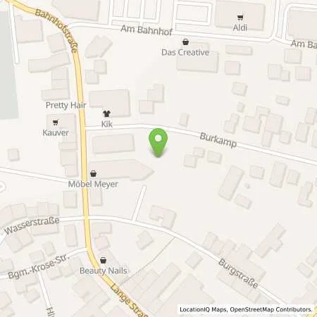 Standortübersicht der Tankstelle EWE Go GmbH in 26169 Friesoyte